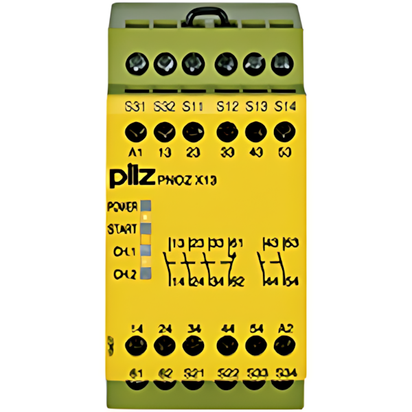 Pilz Sicherheitsschaltgerät 774549 Typ PNOZ X13 24VDC 5n/o 1n/c Pilz Sicherheitsschaltgerät 774549 Typ PNOZ X13 24VDC 5n/o 1n/c