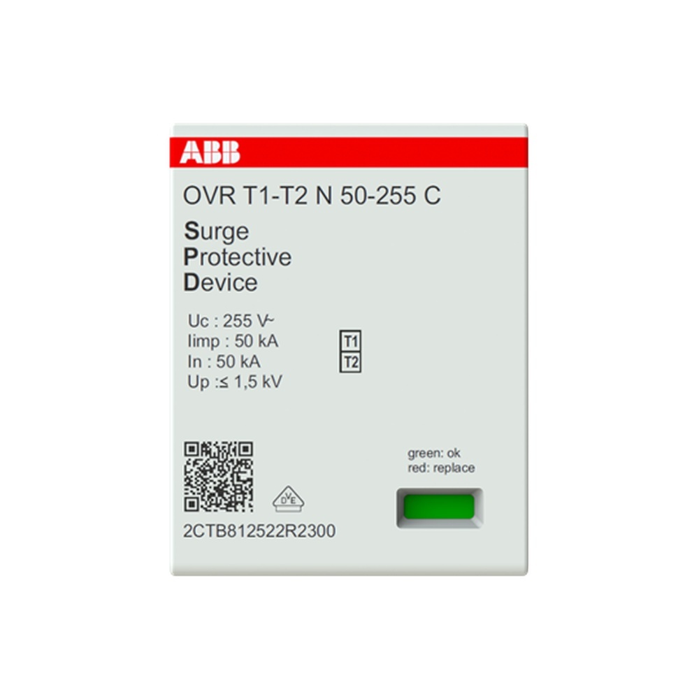 ABB Überspannungsableiter Ersatzmodul 2CTB812522R2300 Typ OVR T1-T2 N 50-255 C