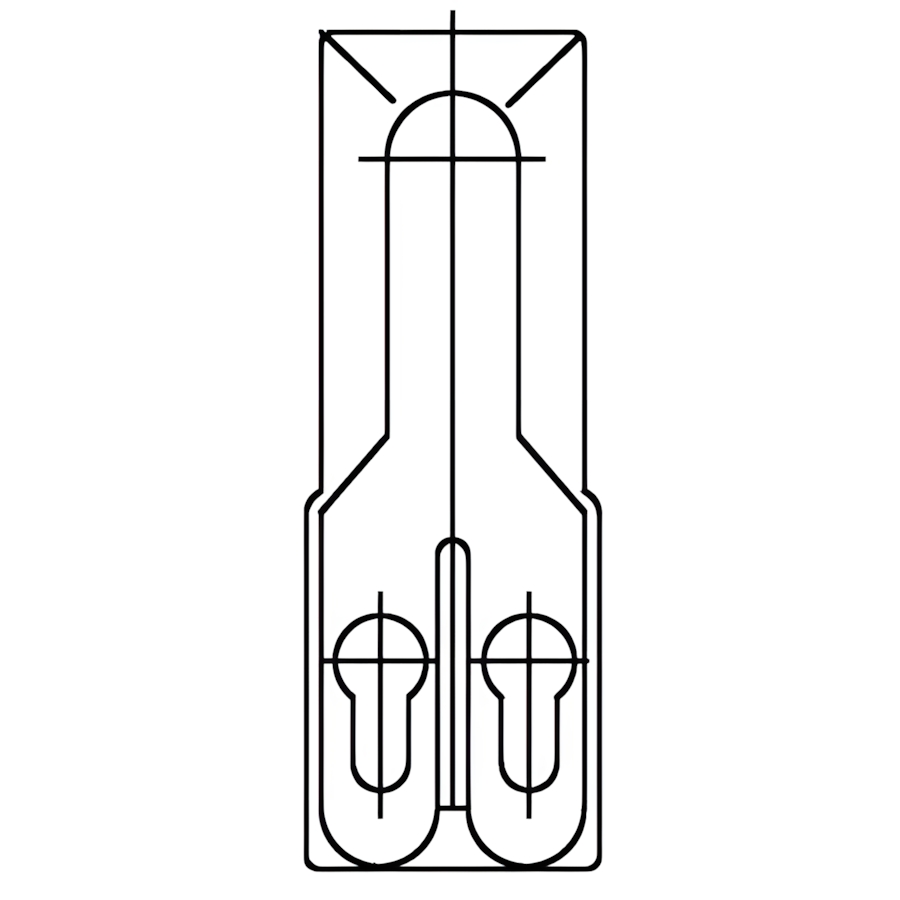Walther-Werke Doppelschließanlage 82913006