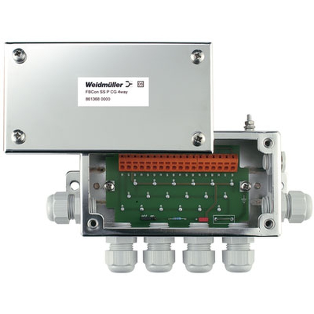 Weidmüller Feldbusverteiler 2653680000 Typ FBCON SS PCG 4WAY LIMITER
