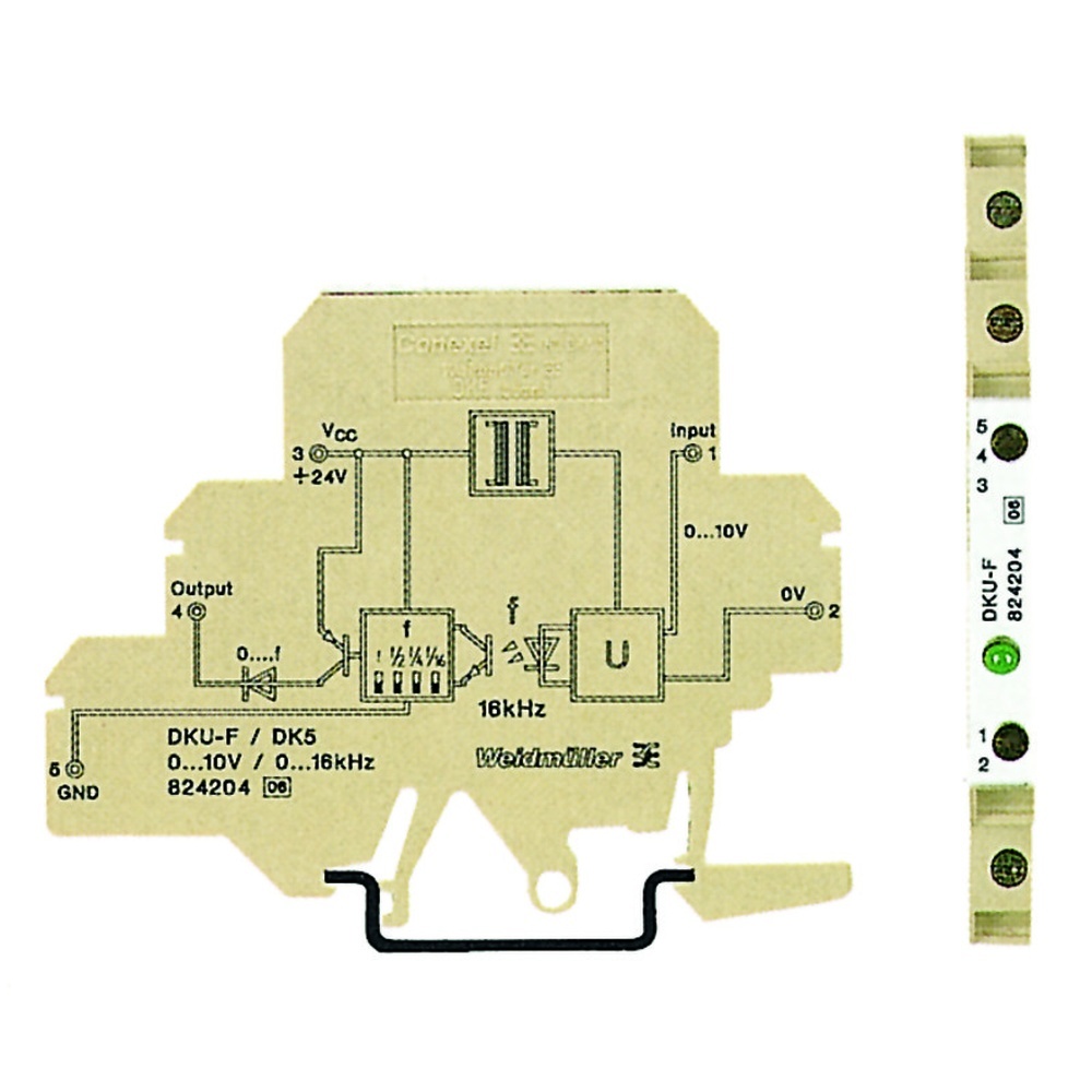 Weidmüller Frequenzmessumformer 8242040000 Typ DK U-F DK5 0-10V