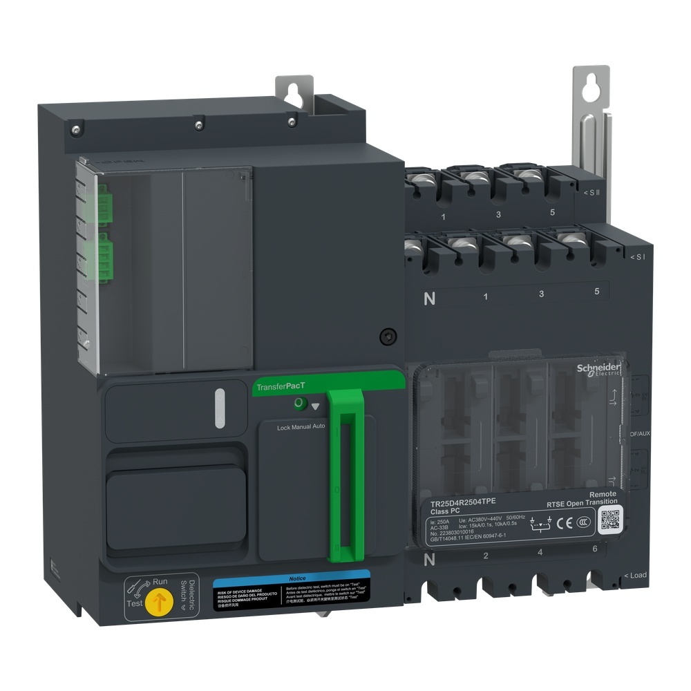 Schneider Electric Niederspannungs Netzumschalter TR25D4R2004TPE