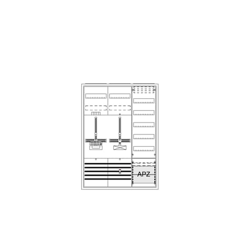 Striebel & John Komplettschrank 2CPX054264R9999 Typ DA37PC