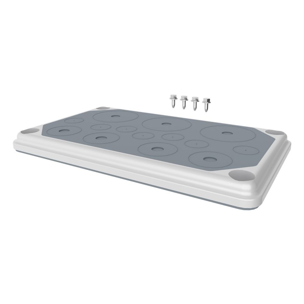 Eaton Flanschplatte EP-501498 Typ F3A-2K-D50/3