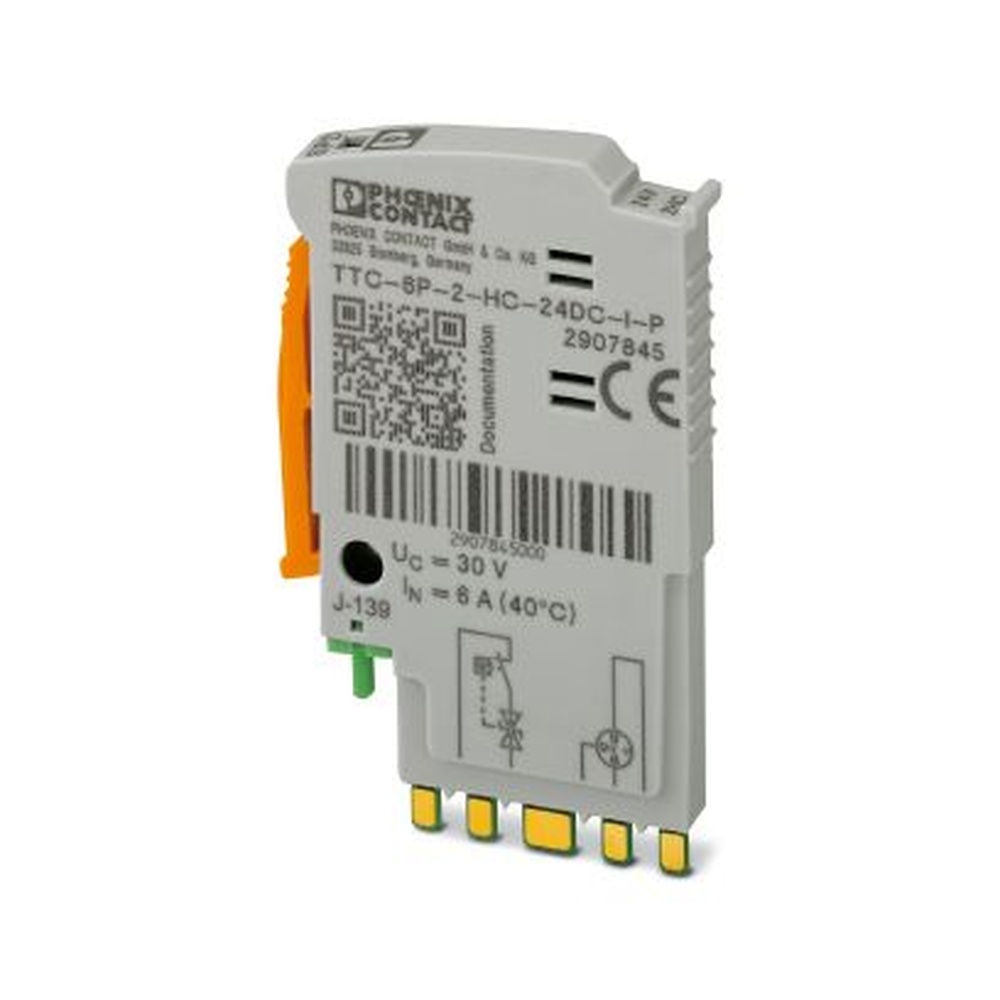 Phoenix Contact Überspannungsschutzstecker 2907845 Typ TTC-6P-2-HC-24DC-I-P