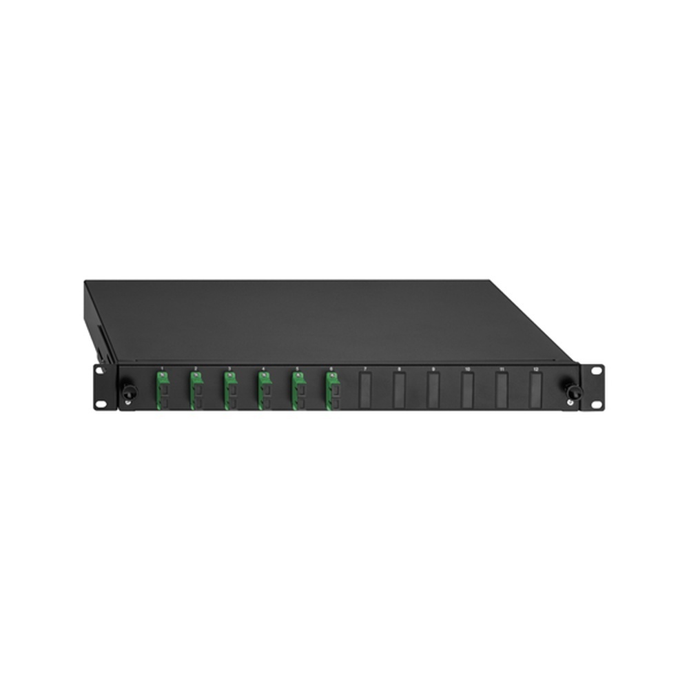 Rutenbeck BasicLine Spleissbox 2280309060 Typ BL-Spleissbox 6xSC-D OS2 APC grün