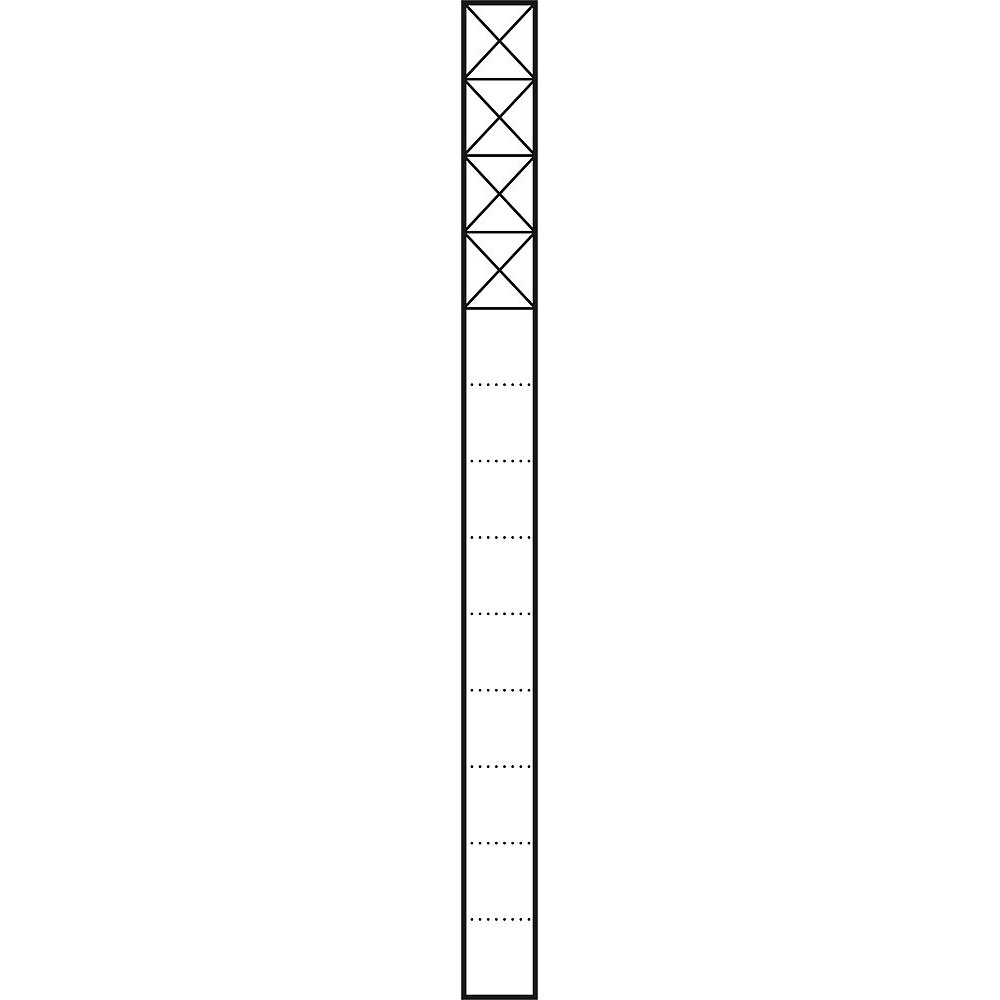 Siedle Kommunikations Stele 200023977-00 Typ KSF 613-4 W