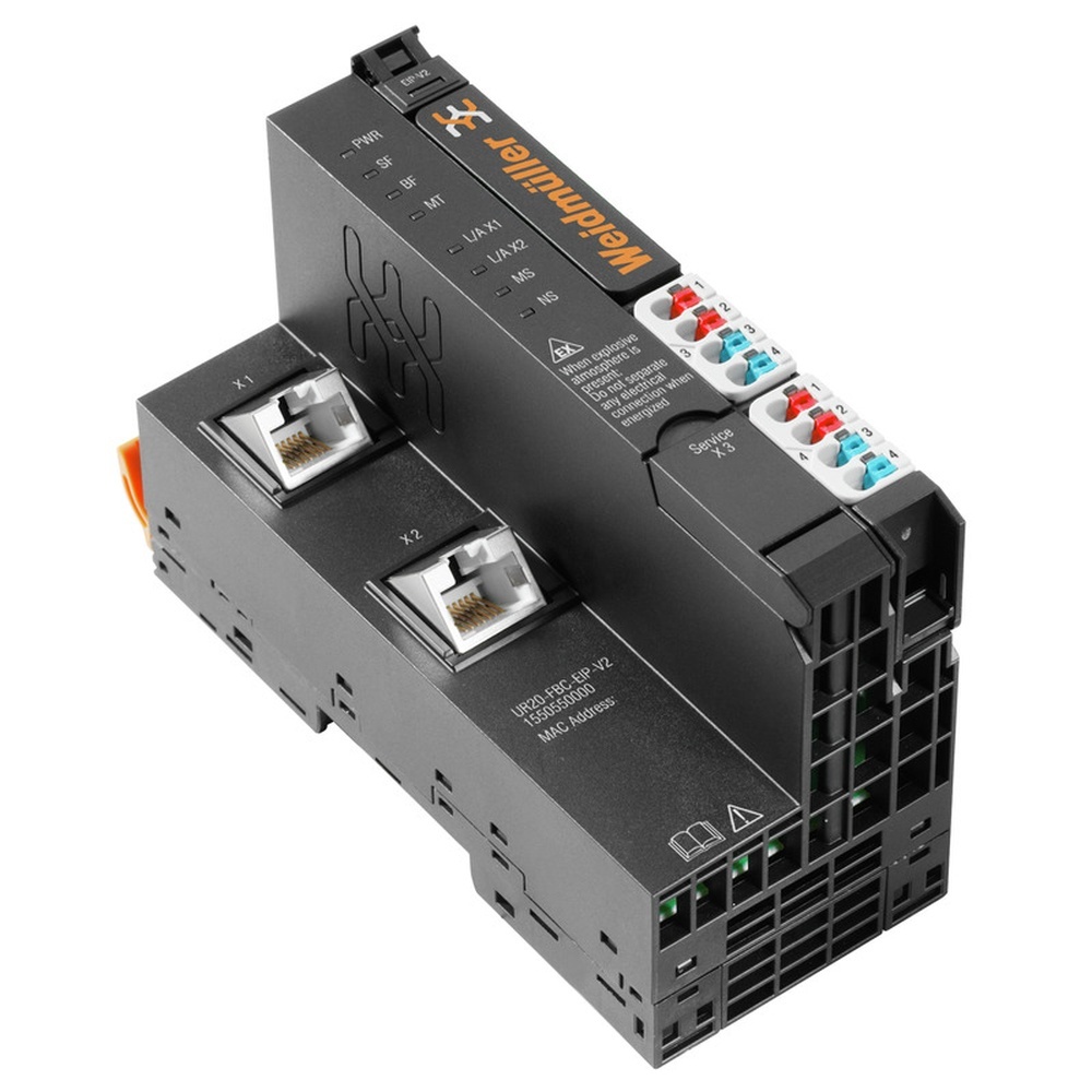Weidmüller Feldbuskoppler 1550550000 Typ UR20-FBC-EIP-V2