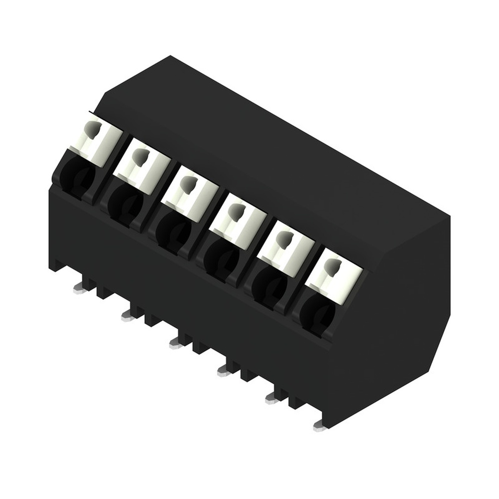 Weidmüller Leiterplattenklemme 1473740000 Typ LSF-SMD 5.00/06/135 SN BK RL