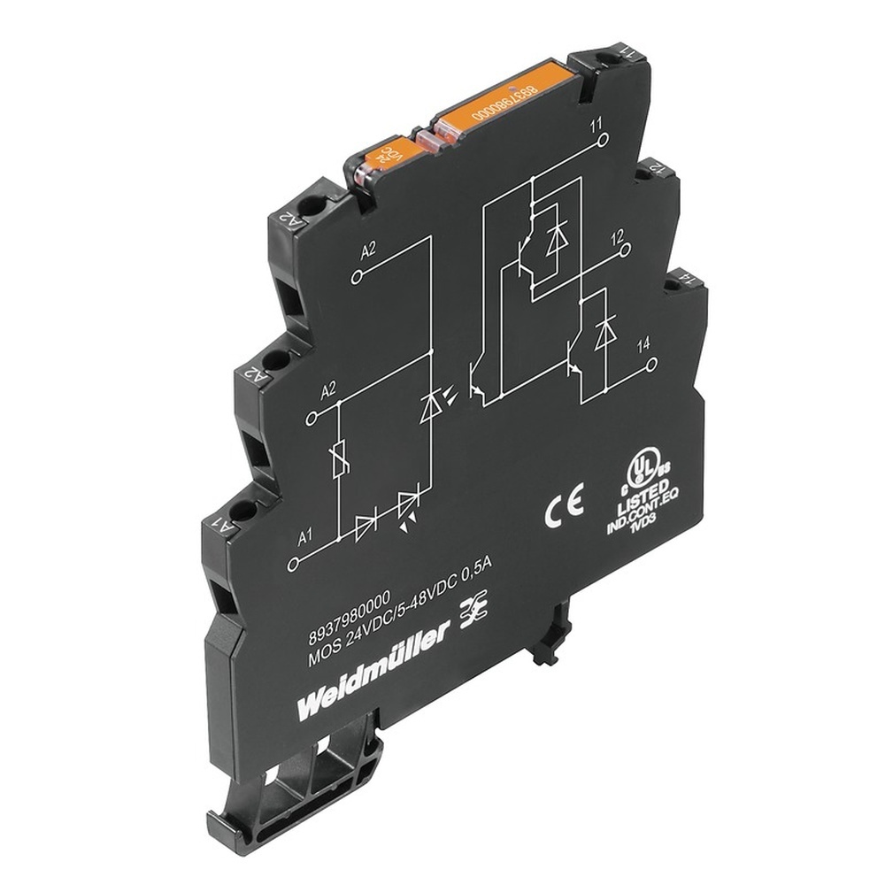 Weidmüller Solid State Relais 8937980000 Typ MOS 24VDC/5-48VDC 0,5A