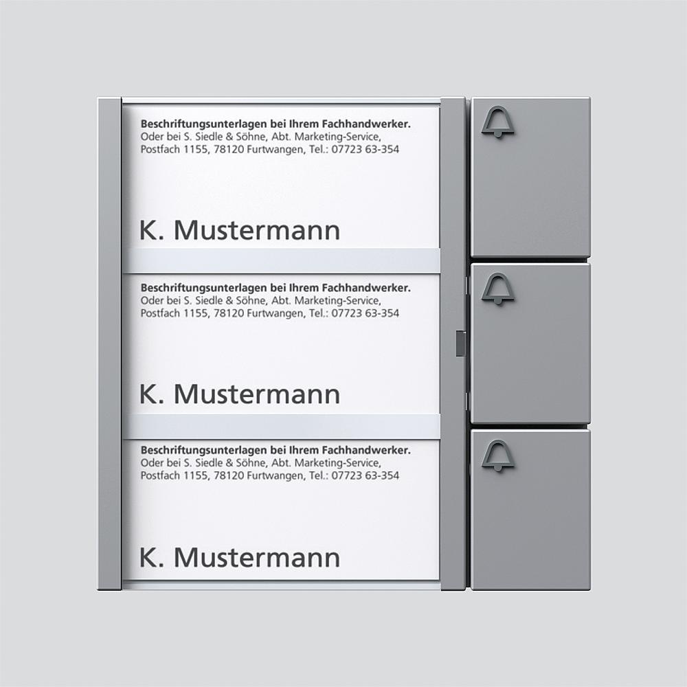 Siedle Tastenmodul 200035739-00 Typ BTM 650-03 SM