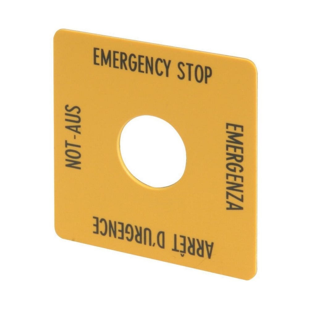Eaton Schild 216484 Typ M22-XYK1