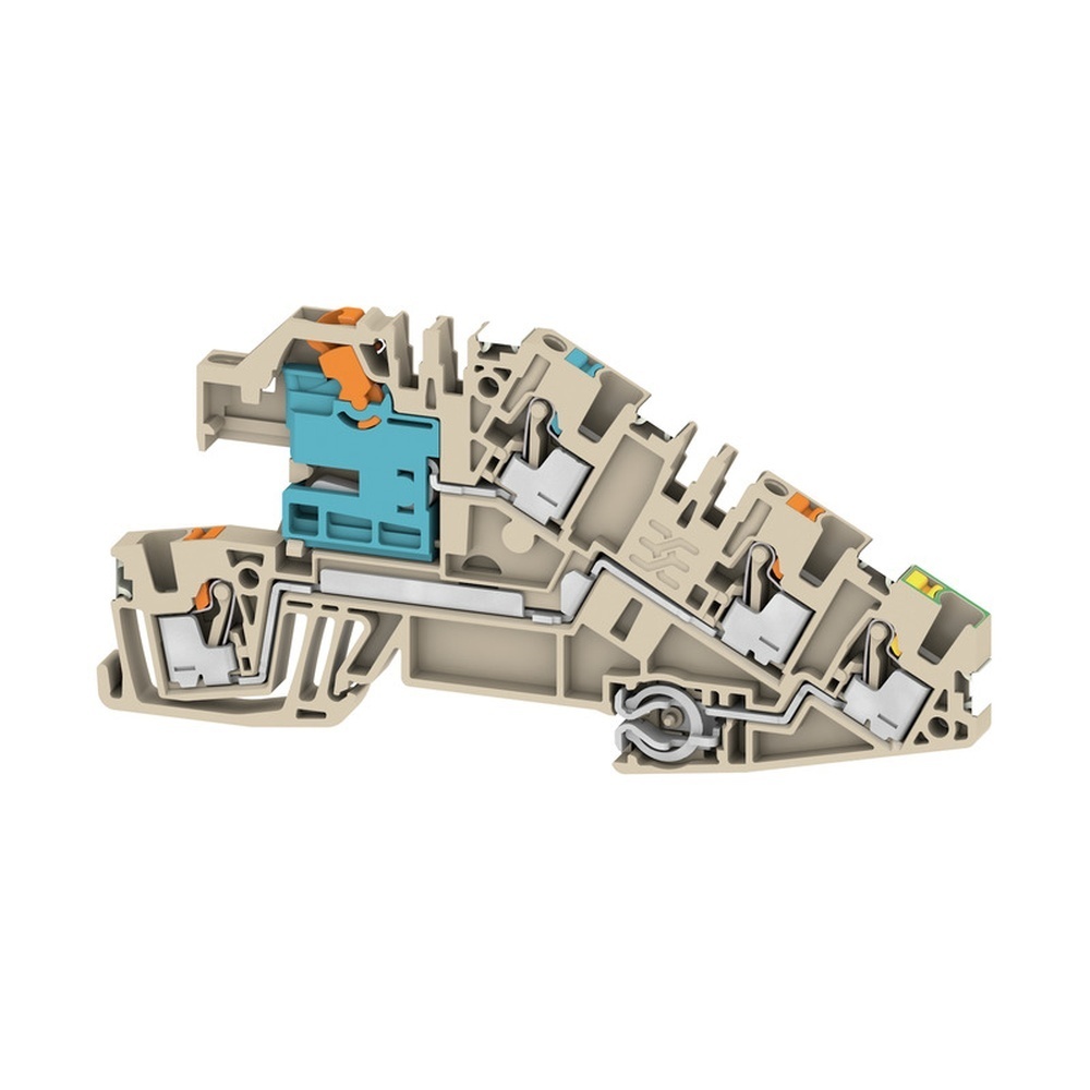 Weidmüller Installations Etagenklemme 2782610000 Typ AITB 2.5 BB NDT-L-PE DL