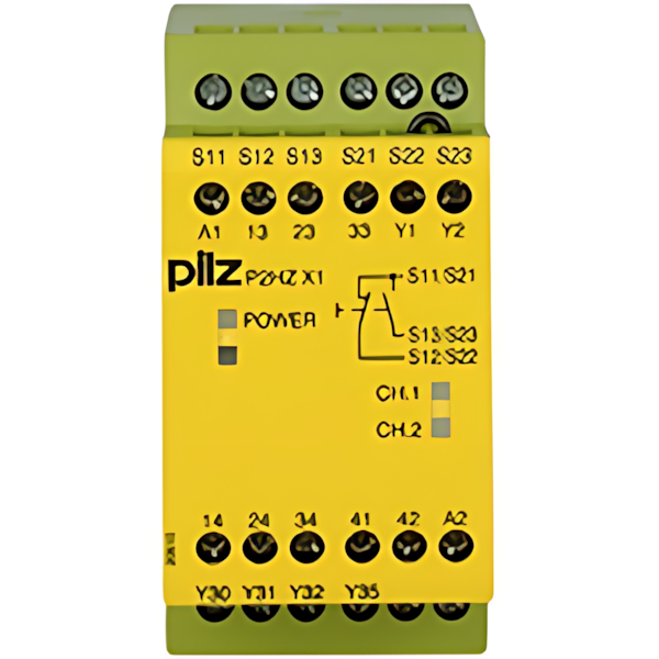 Pilz Sicherheitsschaltgerät 774330 Typ P2HZ X1 24VAC 3n/o 1n/c