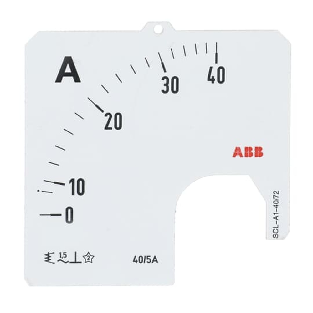ABB Amperemeter 2CSG112128R5011 Typ SCL-A1-40/72
