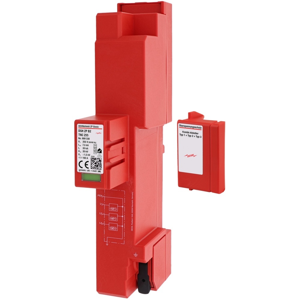 Dehn + Söhne Kombi Ableiter 909330 Typ DSH ZP B2 TNC 255 Dehn + Söhne Kombi Ableiter 909330 Typ DSH ZP B2 TNC 255