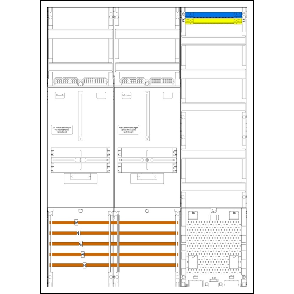 f-tronic Komplettschrank 7190450 Typ 3HZ732APZL