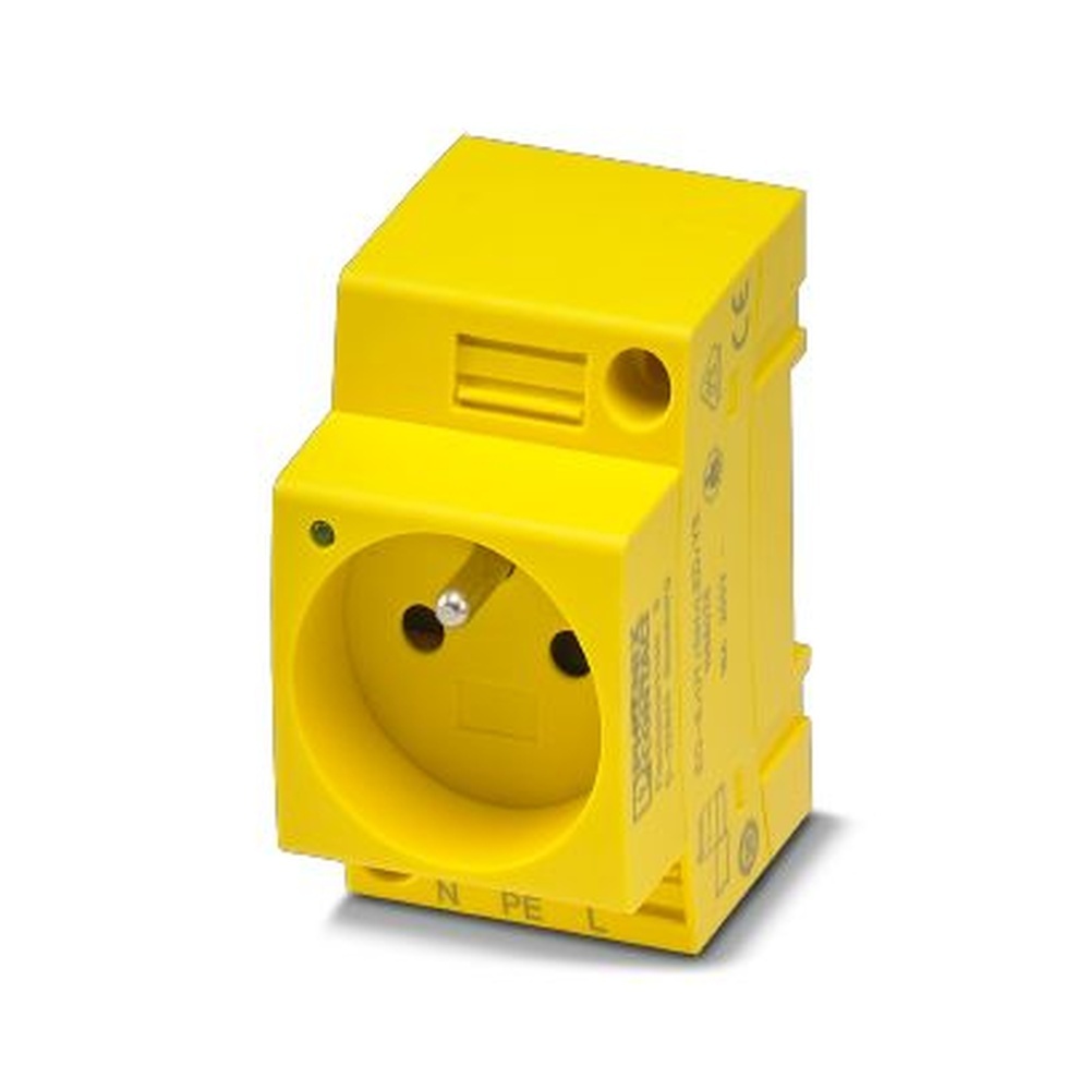 Phoenix Contact Steckdose 1068076 Typ EO-E/UT/SH/LED/YE