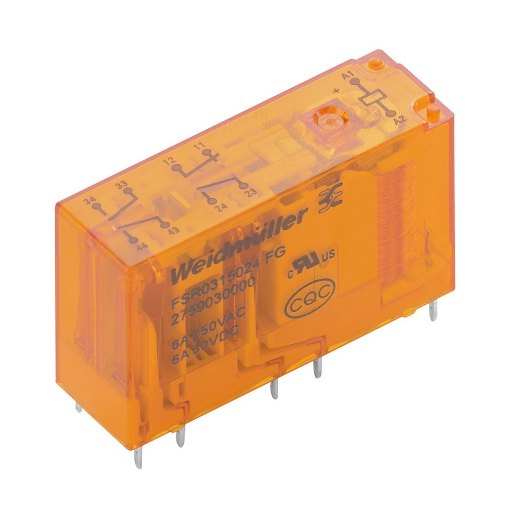 Weidmüller Miniatur Industrierelais 2759030000 Typ FSR0315024 FG