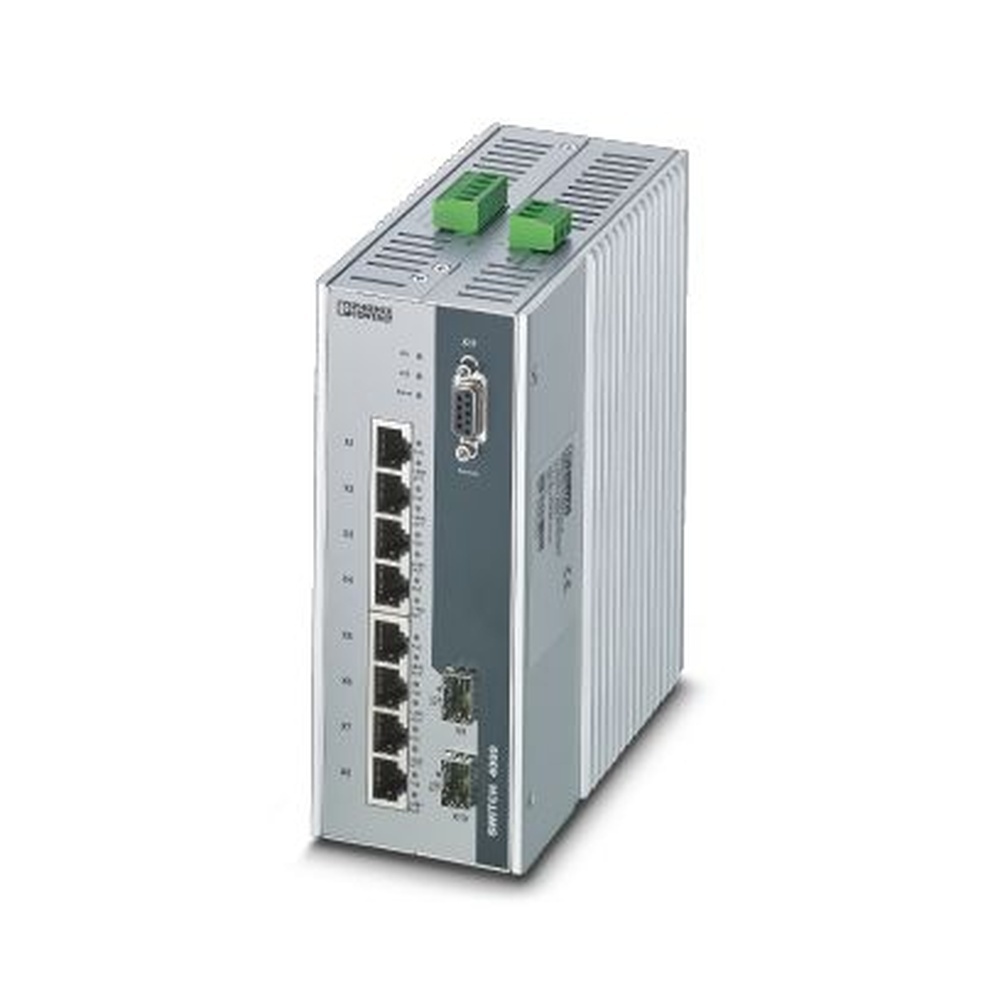 Phoenix Contact Industrial Ethernet Switch 1026923 Typ FL SWITCH 4000T-8POE-2SFP