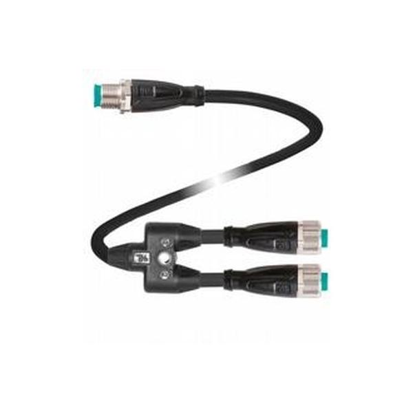 Pepperl+Fuchs Y Verbindungskabel 70175217 Typ V1-G-1,5/0,5-PUR-U-TEE-4M-V1-G