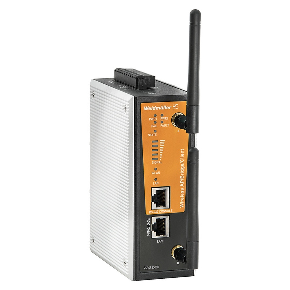 Weidmüller WLAN Access Point 2536680000 Typ IE-WL-VL-AP-BR-CL-EU