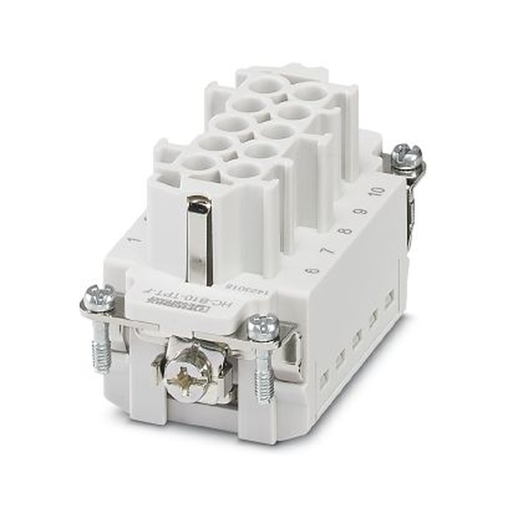 Phoenix Contact Kontakteinsatz 1423018 Typ HC-B10-I-TPT-F
