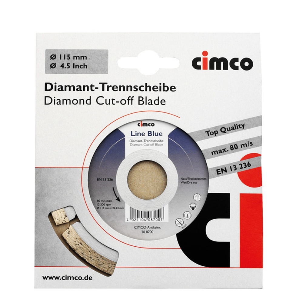 Cimco Diamant Trennscheiben 208702