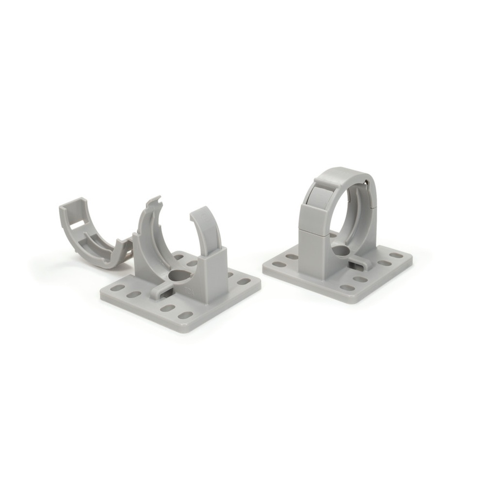 Hellermann IWS Wellrohrhalter schraubbar 169-22003 Typ CTCC-IWS50-MB65-PA66/6HIRHS-GY (20)