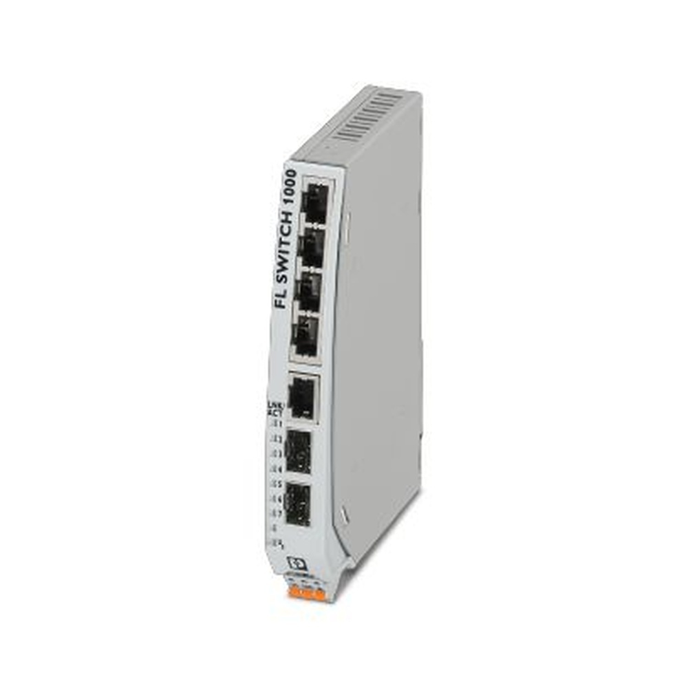 Phoenix Contact Industrial Ethernet Switch 1085164 Typ FL SWITCH 1005NT-2SFX