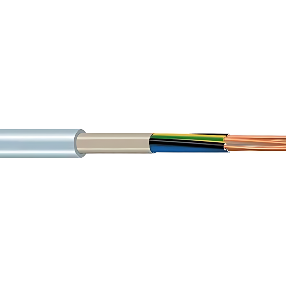 NYM-J 5x1,5 / Meter Kunststoffmantelleitung NYM-J 5x1,5 / Meter Kunststoffmantelleitung