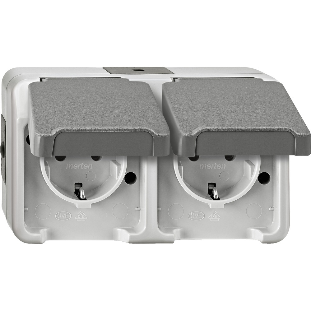 Merten Doppel Steckdose MEG2320-8029 Merten Doppel Steckdose MEG2320-8029