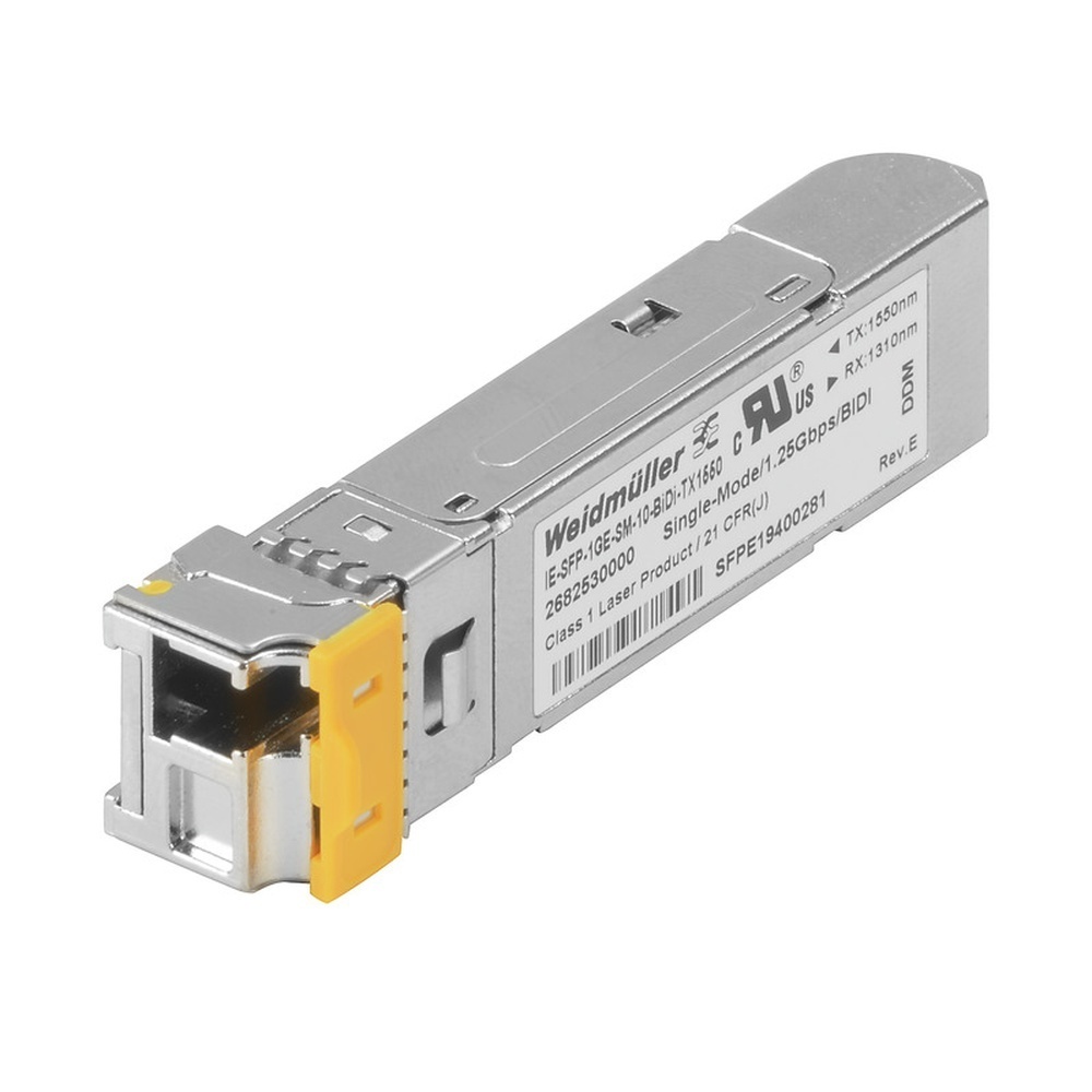 Weidmüller SFP Transceiver 2682520000 Typ IE-SFP-1GE-SM-10-BIDI-TX1310