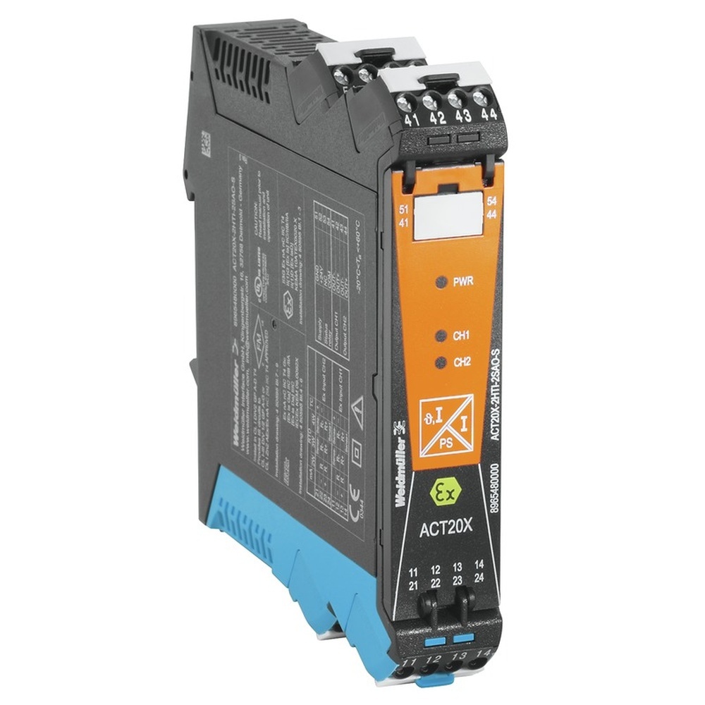 Weidmüller Signalwandler Trenner 8965440000 Typ ACT20X-2HAI-2SAO-S