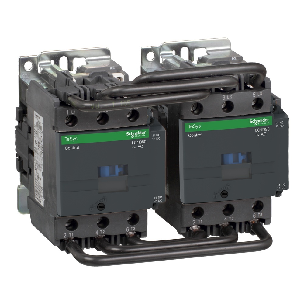 Schneider Electric Wendeschützkombination LC2D80E7