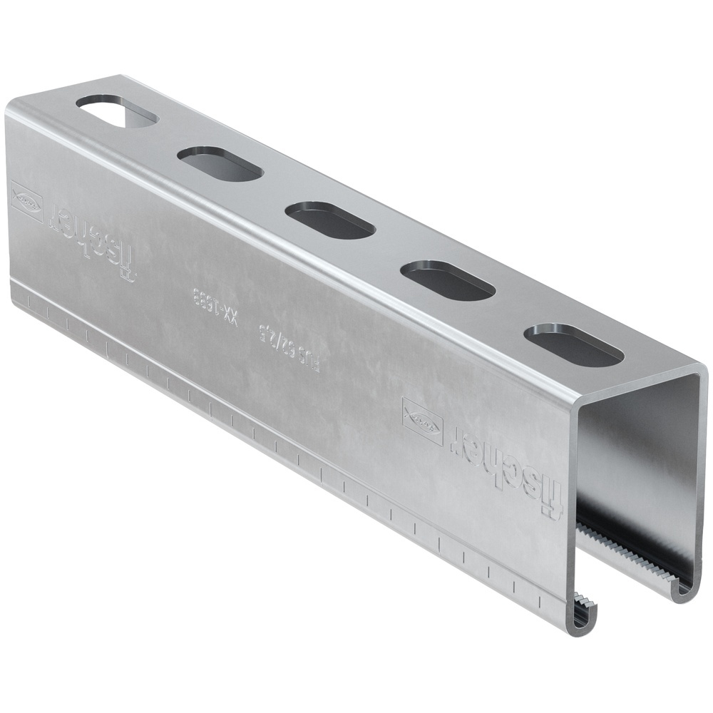 Fischer Montageschiene 504457 Typ FUS 62/2,5 - 6 m
