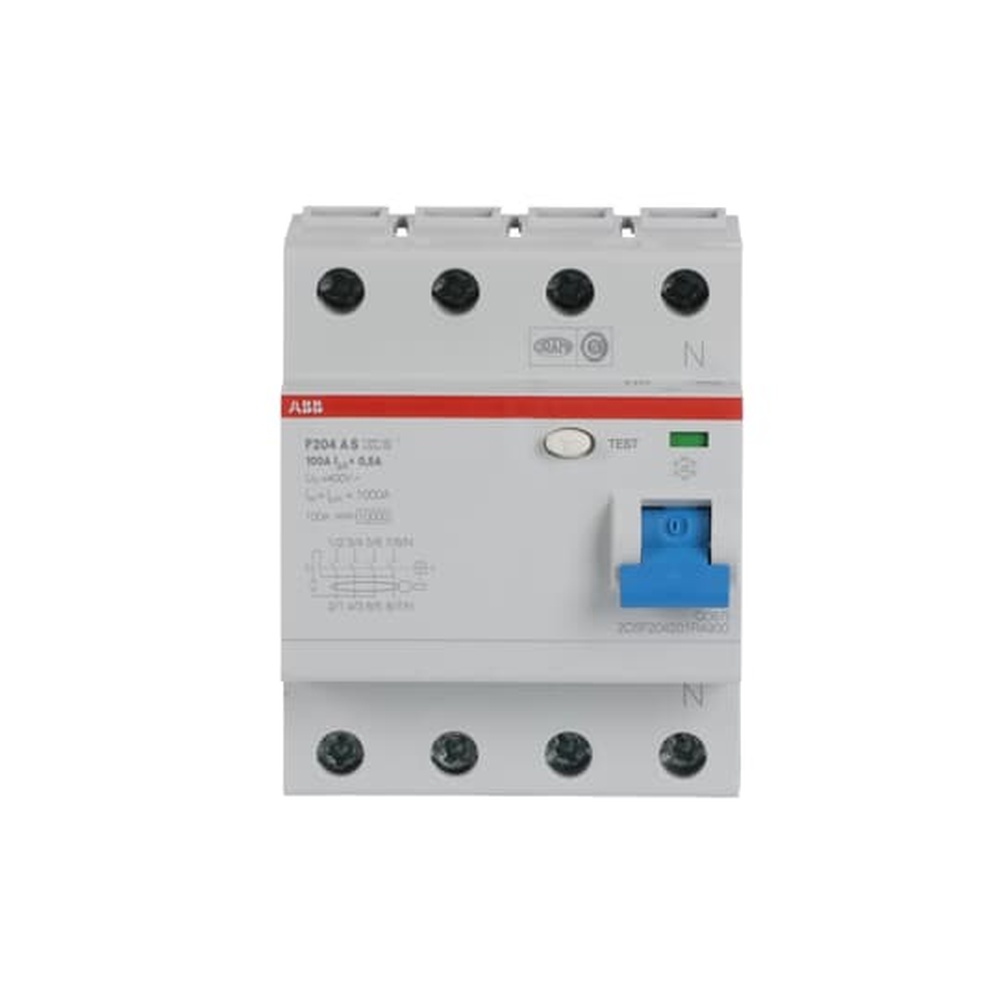 ABB Fehlerstrom Schutzschalter 2CSF204201R4900 Typ F204AS-100/0,5