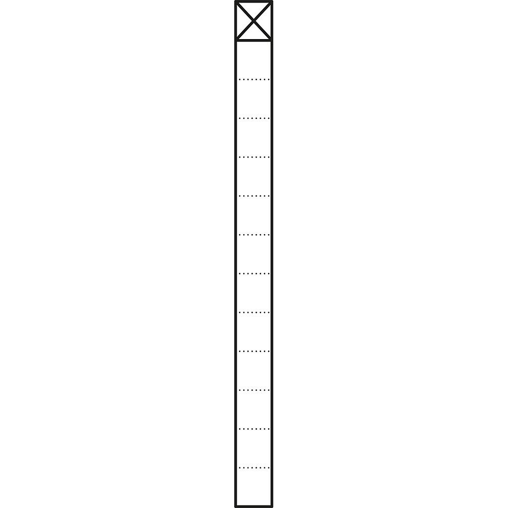 Siedle Kommunikations Stele 200023962-00 Typ KSF 613-1 W