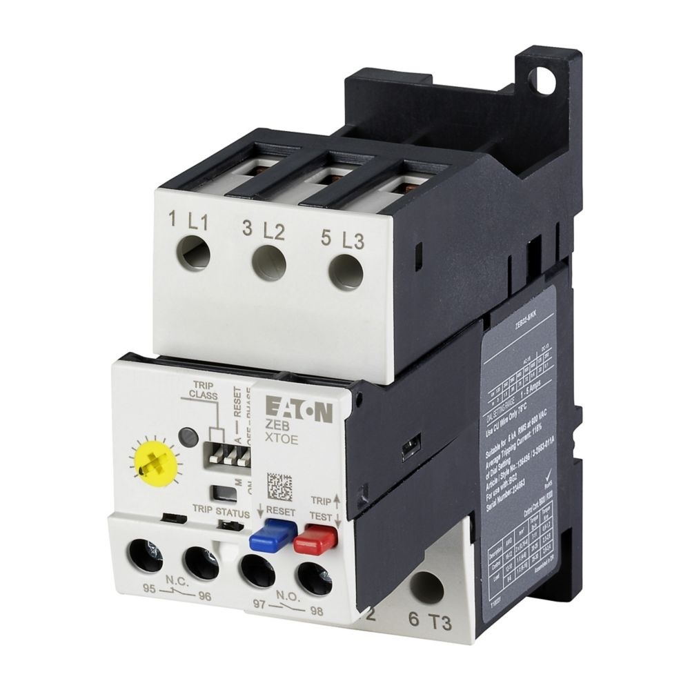 Eaton Überlastrelais 136498 Typ ZEB32-1,65-GF/KK
