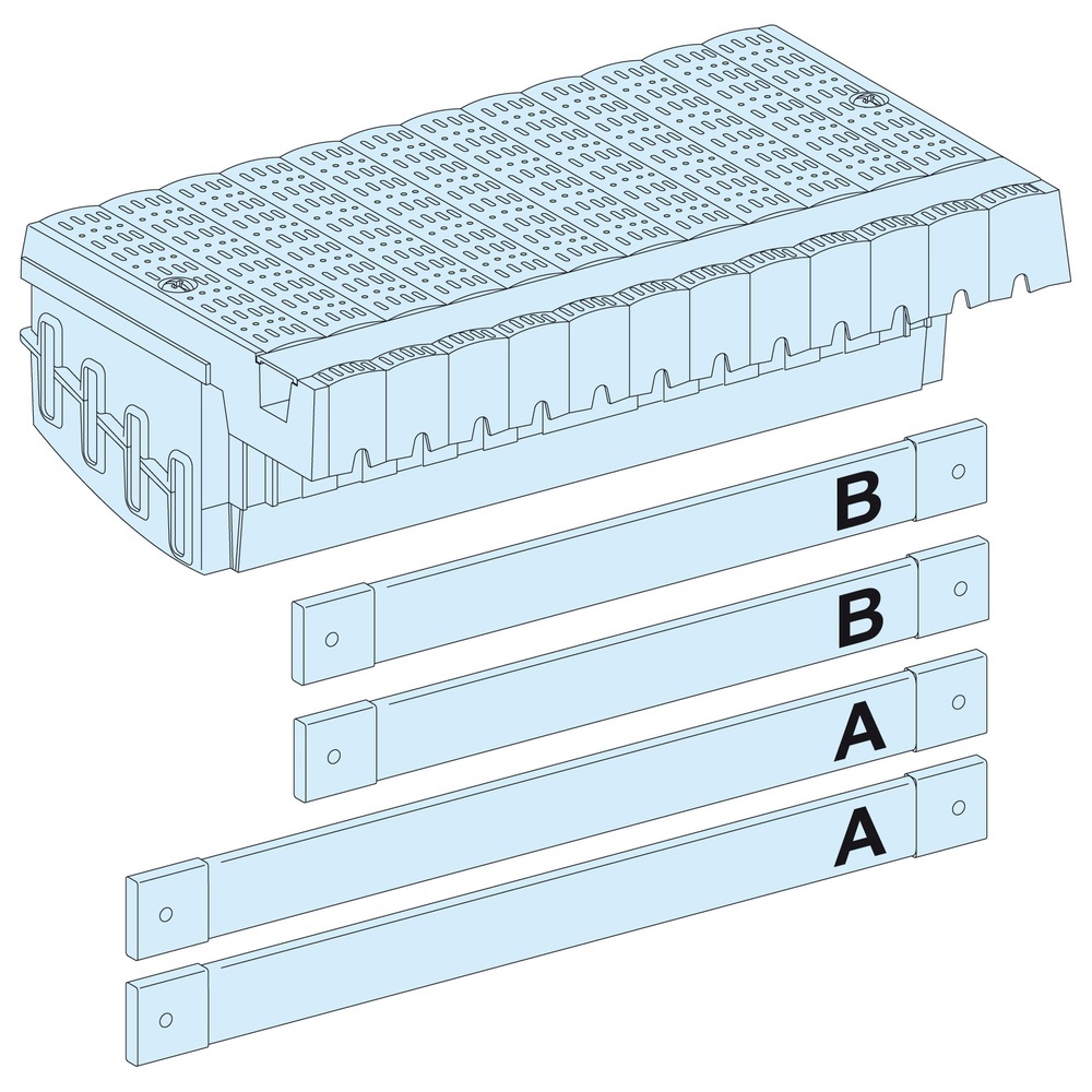 Schneider Electric Einspeiseblock LVS04406