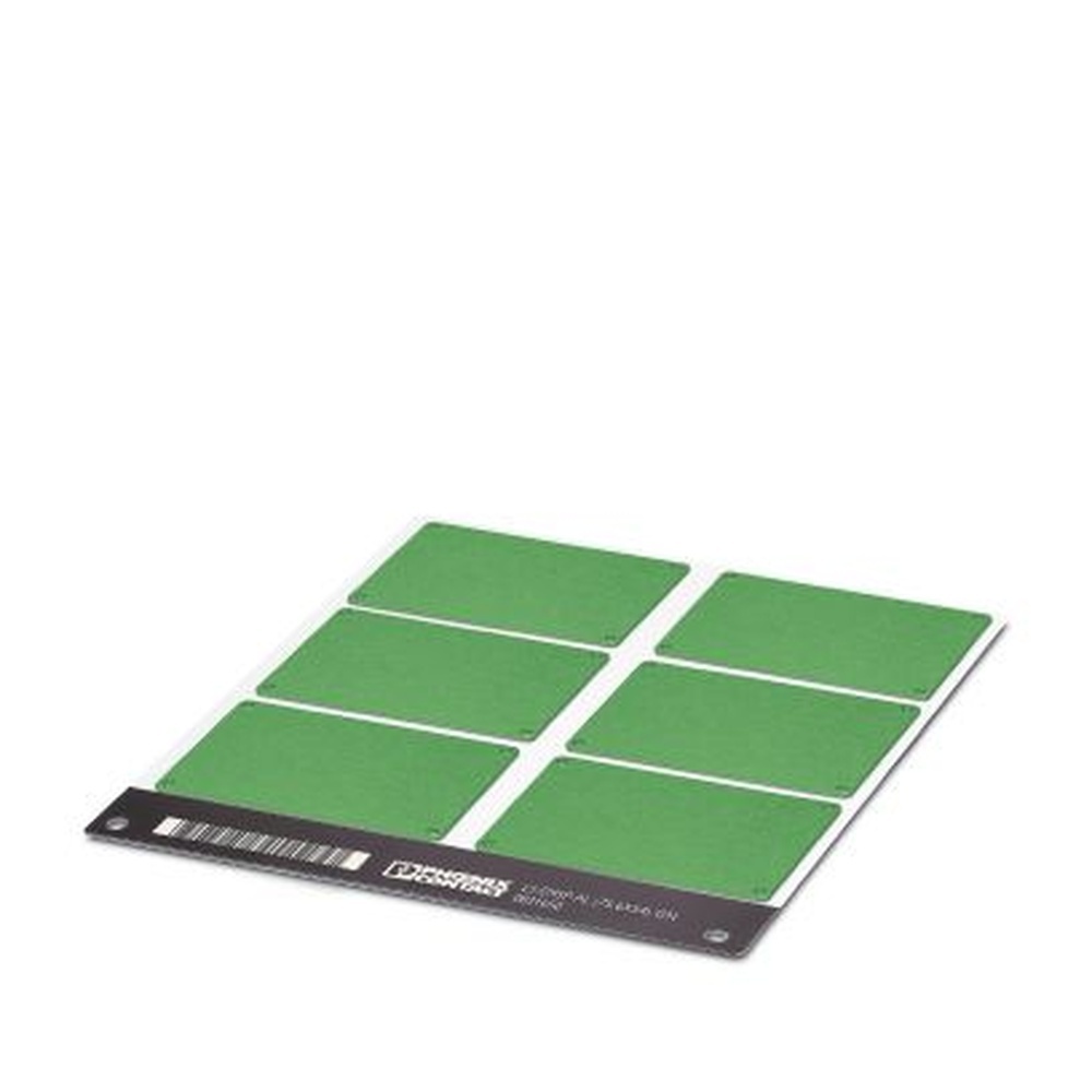 Phoenix Contact Gerätemarker 0831936 Typ LS-EMSP-AL (75,6X54) GN CUS