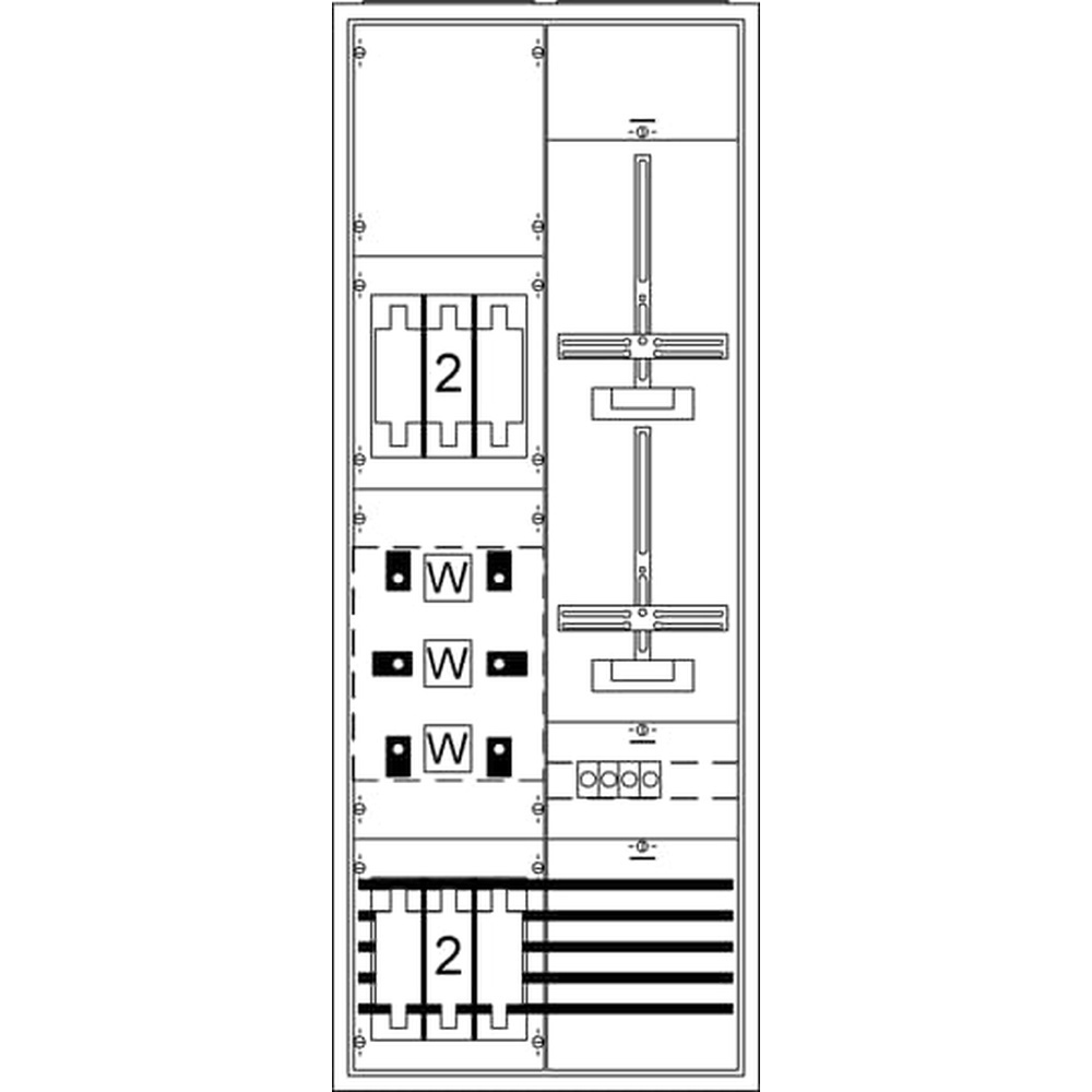 Striebel & John M+W Schrank 2CPX032781R9999 Typ KS4205