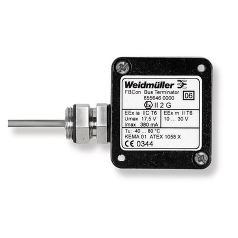 Weidmüller Bus Terminator 8606190000 Typ FBCon Term.D Ex