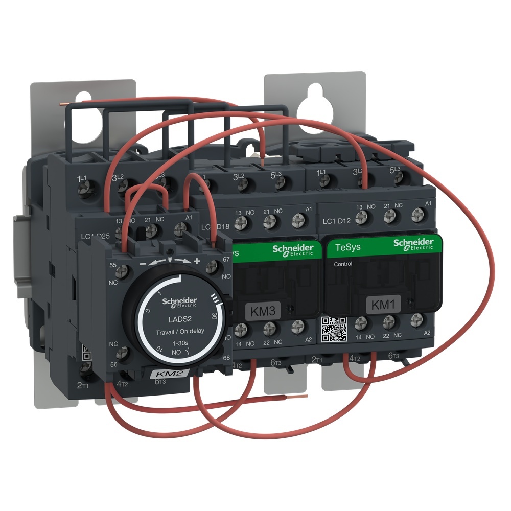 Schneider Electric Stern Dreieck Schützkombination LC3D18AF7