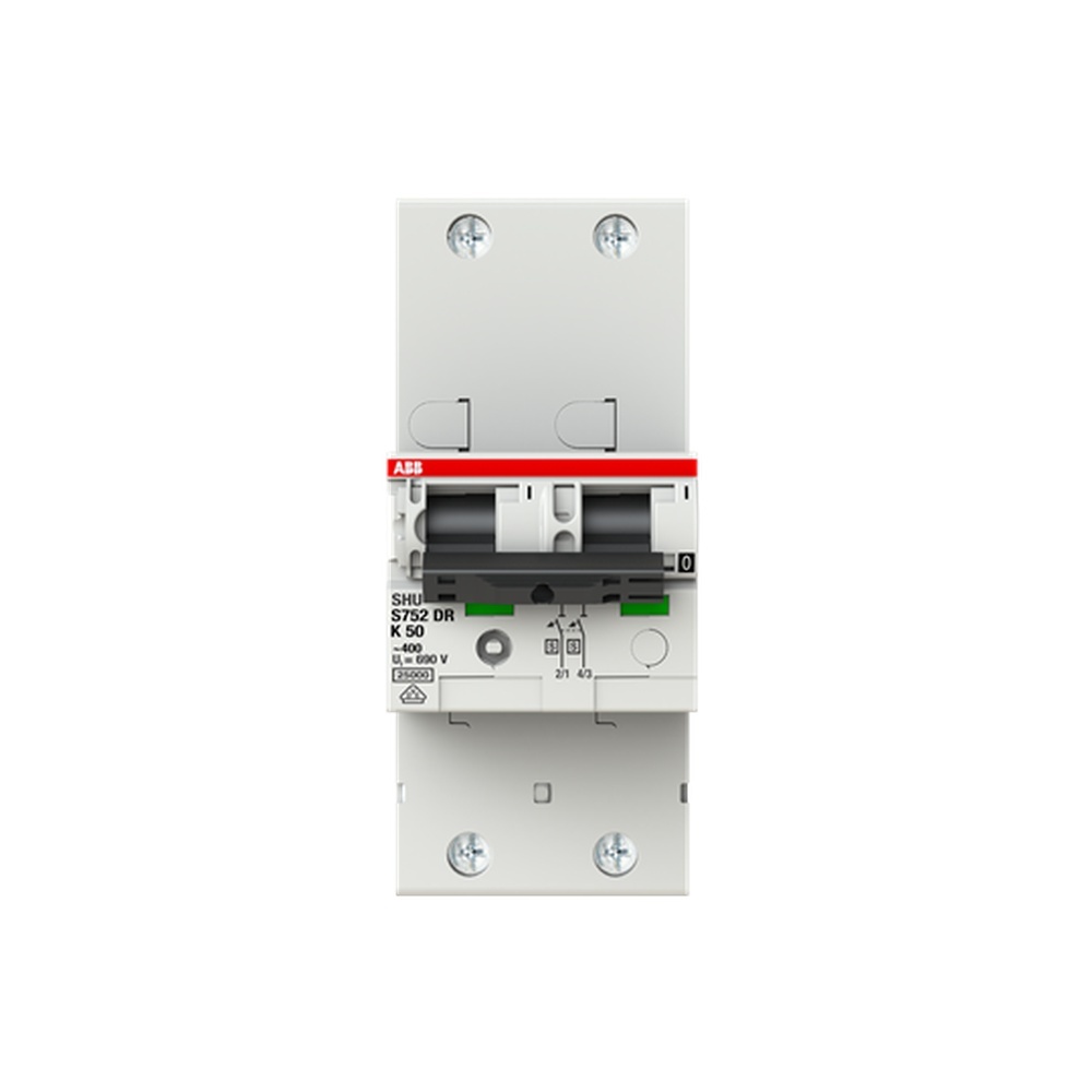 ABB Selektiver Hauptleitungsschutzschalter 2CDH782001R0577 Typ S752DR-K50