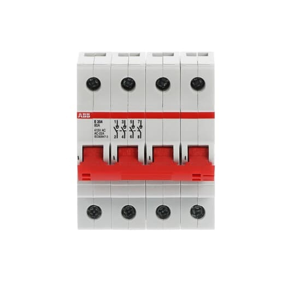 ABB Schalter für Reiheneinbau 2CDE284001R0080 Typ E204/80R