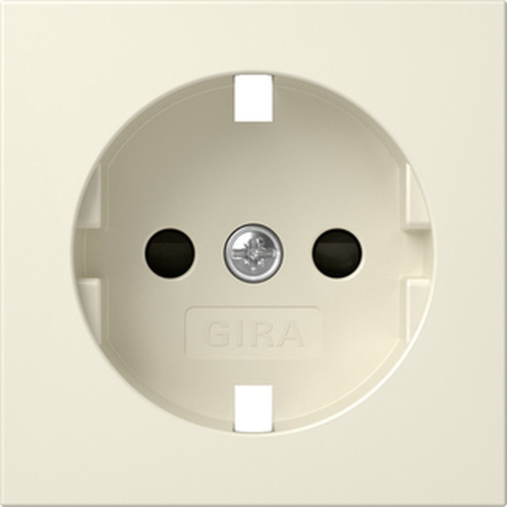 Gira Abdeckung SCHUKO Steckdose 492101