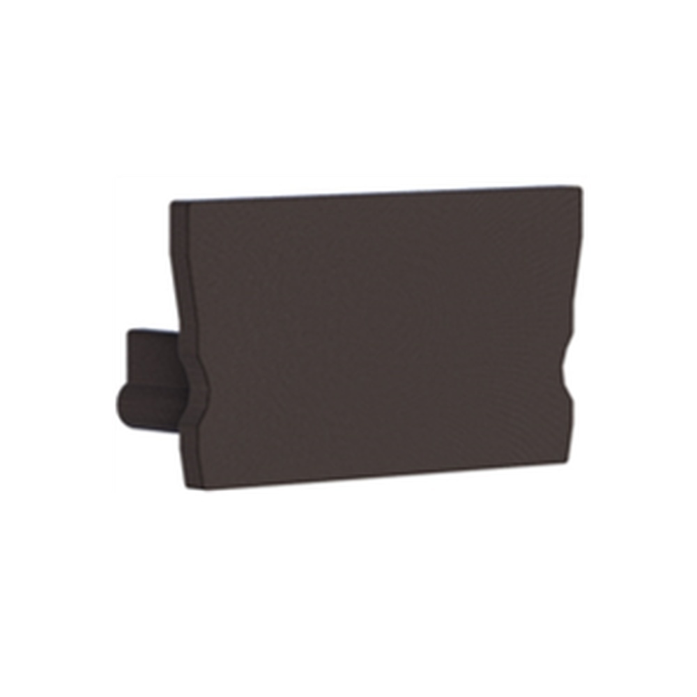 Radium Endkappe ZTPA4405 Typ ENDCAP PROFILE SMALL U FLAT BLACK