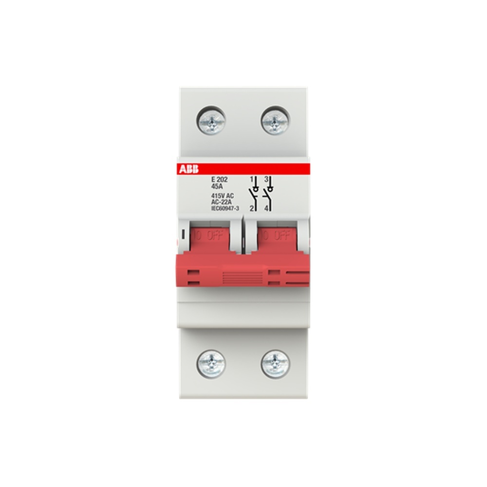 ABB Schalter für Reiheneinbau 2CDE282001R0045 Typ E202/45R