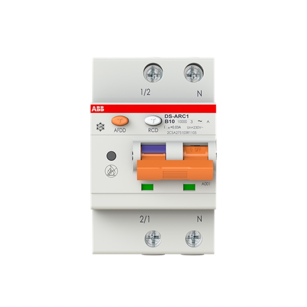 ABB Kombination FI Schalter Leitungsschutzschalter mit Zusatzeinrichtung 2CSA275103R1105 Typ DS-ARC1